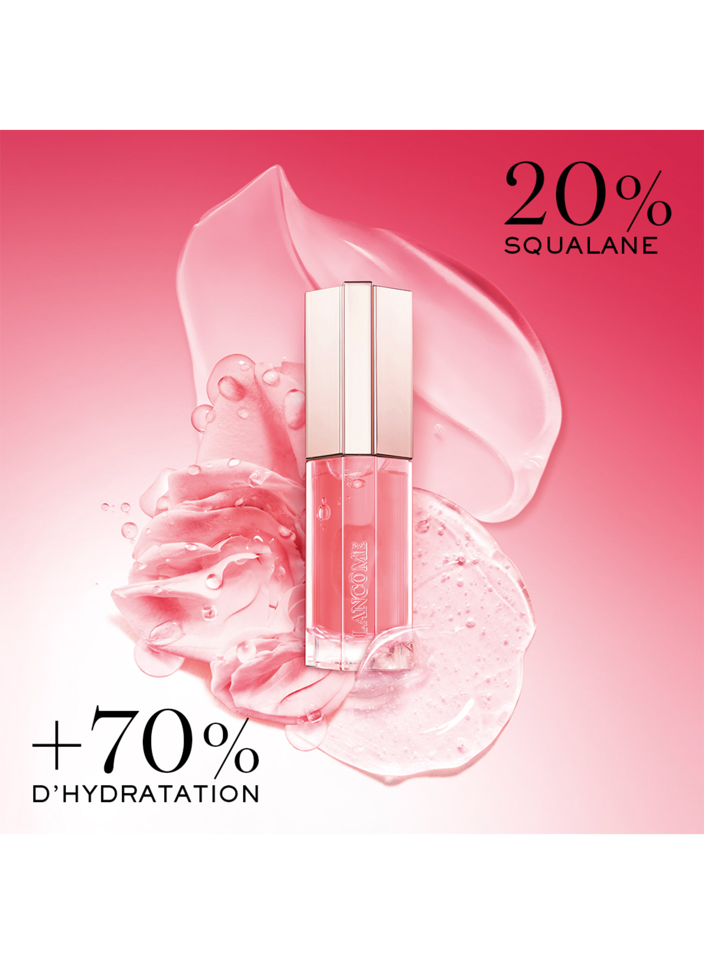 Lip Idôle Gloss Lip Oil LANCÔME 40 all the tea