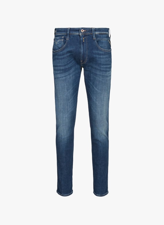 Jeans déchiré en coton mélangé | Bleu by REPLAY Jeans déchiré en coton mélangé Bleu