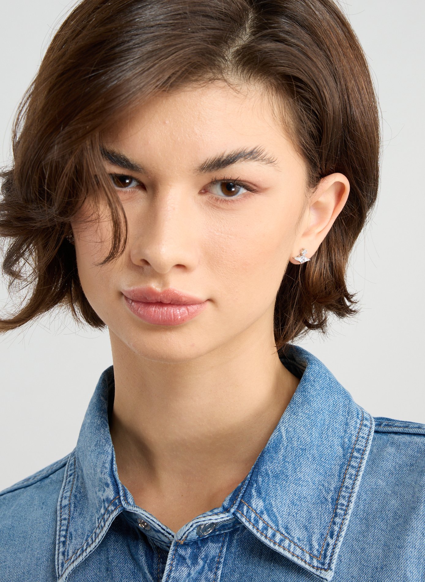 Boucles d'oreille Ofelia VIVIENNE WESTWOOD Argent