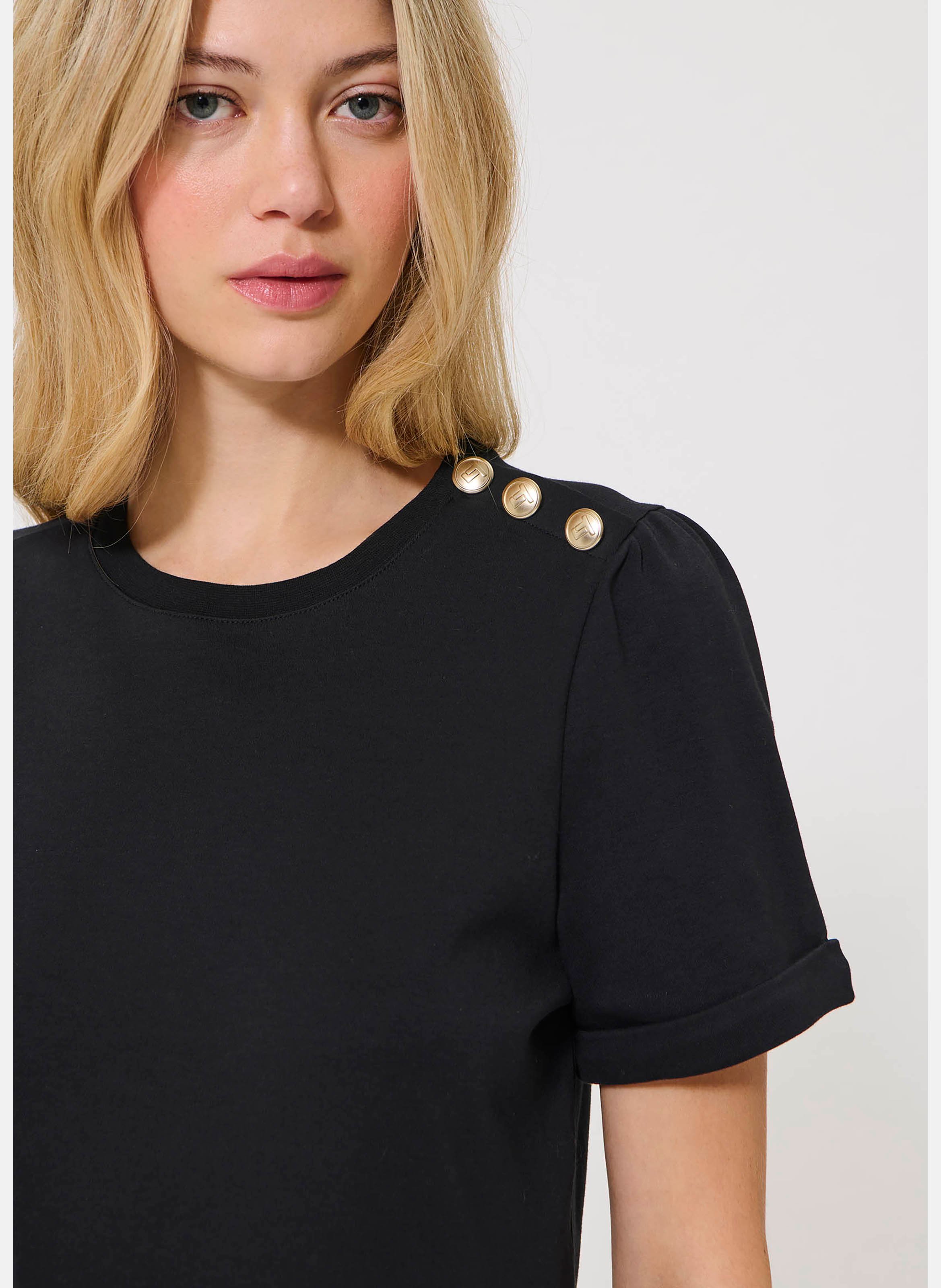 T-shirt tampa TARA JARMON Noir