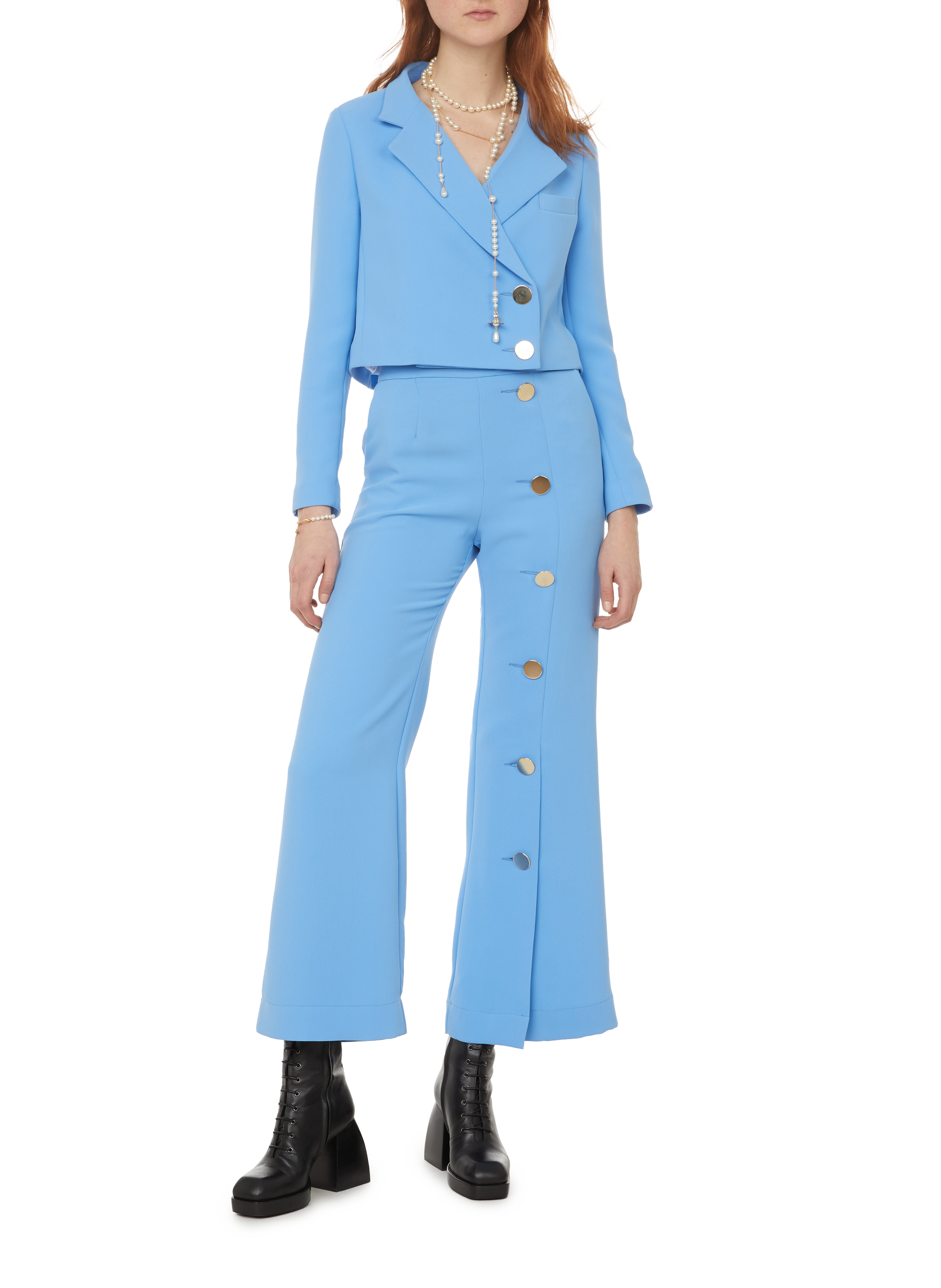 Short blazer SALUT BEAUTÉ Blue