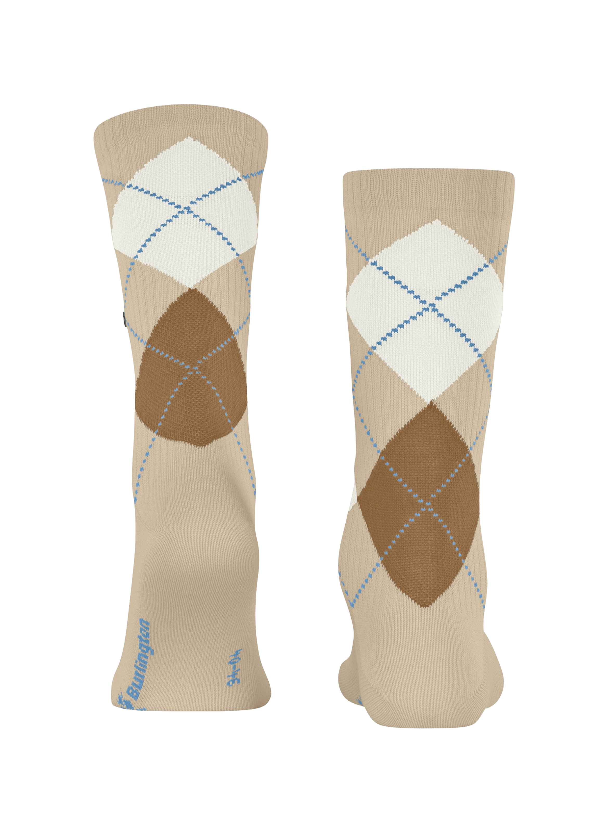 Calcetines de tenis geométricos BURLINGTON Beige