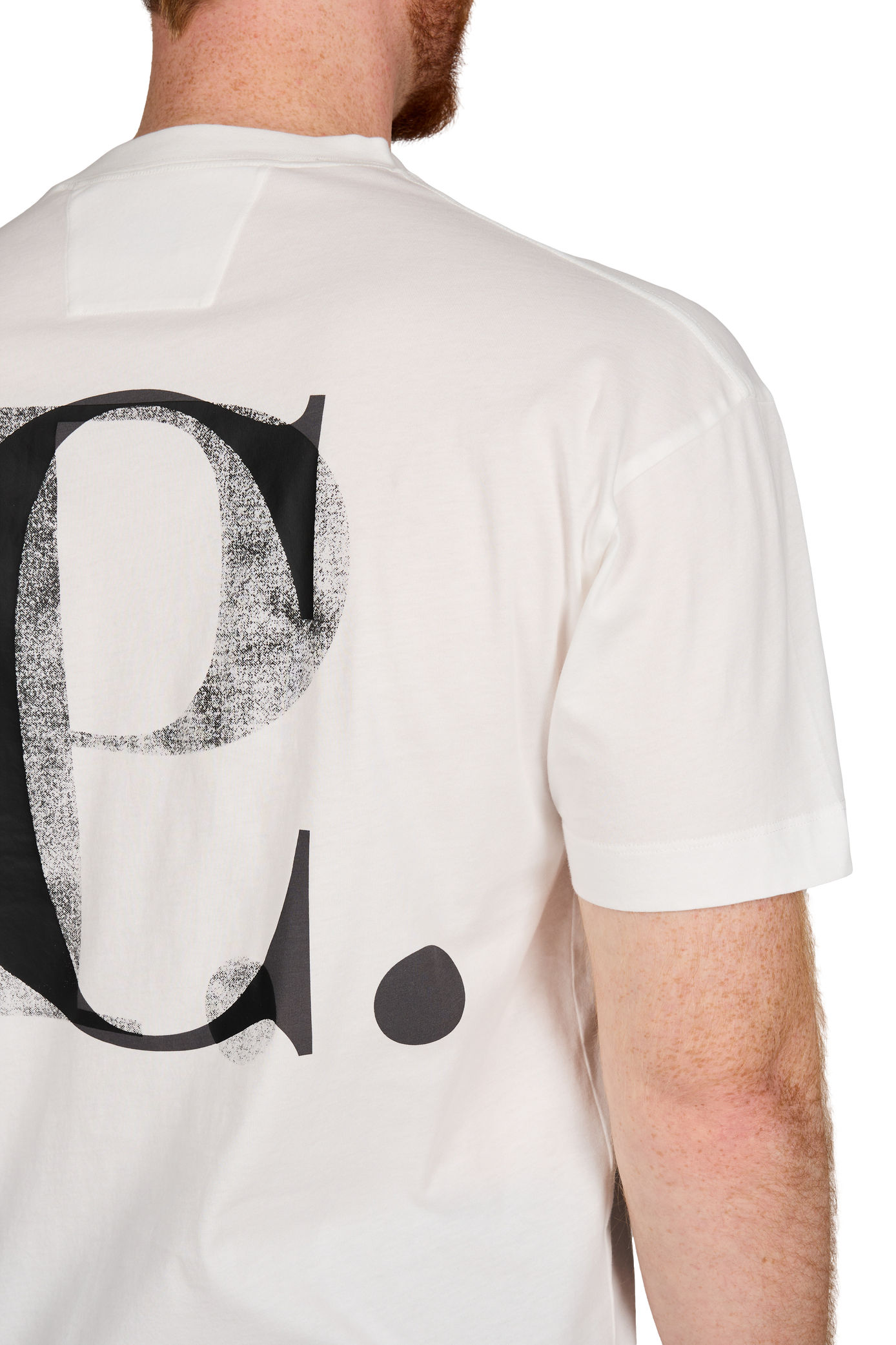 Cotton Logo T-shirt CP COMPANY White