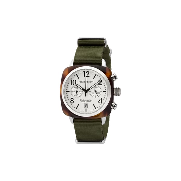 Montre Clubmaster Classic Chrono en nylon Montre Clubmaster Classic Chrono en nylon
