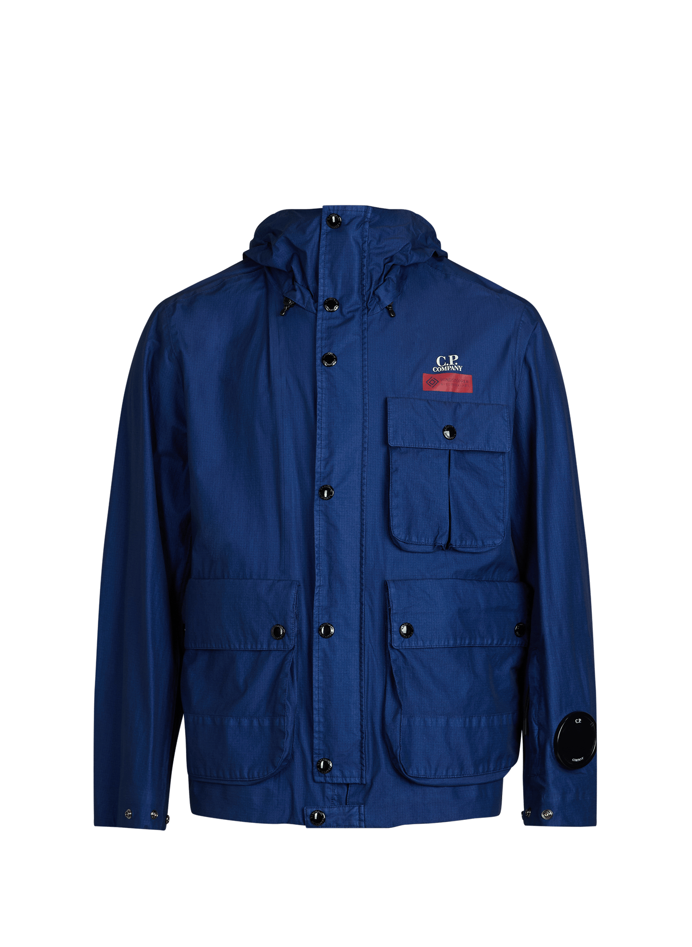 Lightweight hooded jacket CP COMPANY Blue