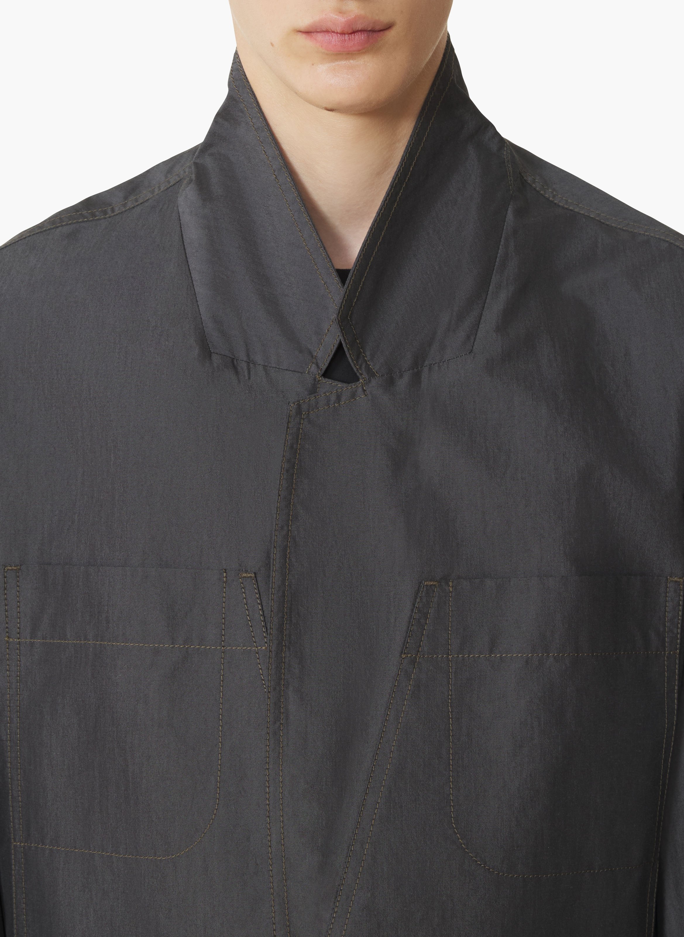 Veste ample en chambray LANVIN Noir
