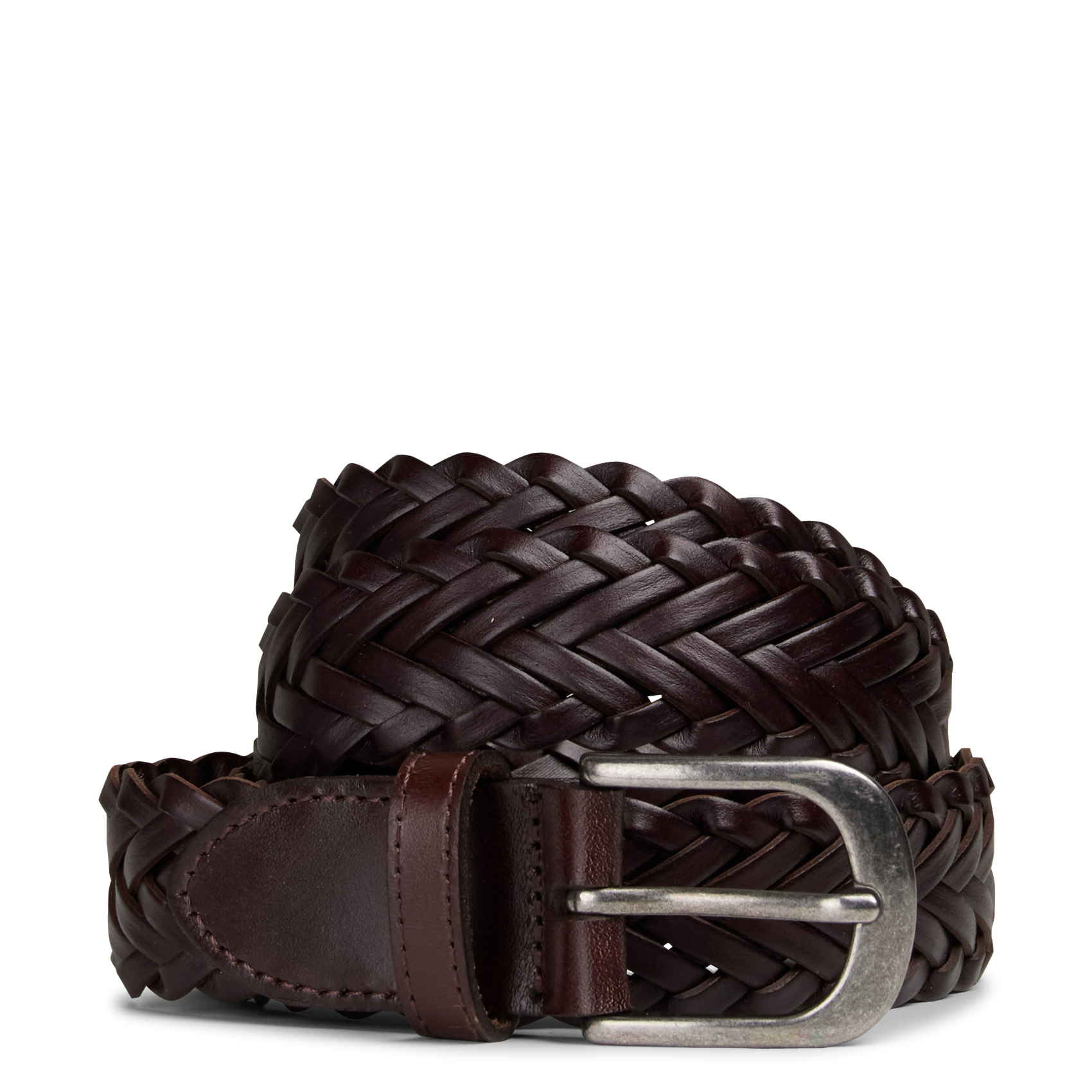 Ceinture en cuir IKKS Marron