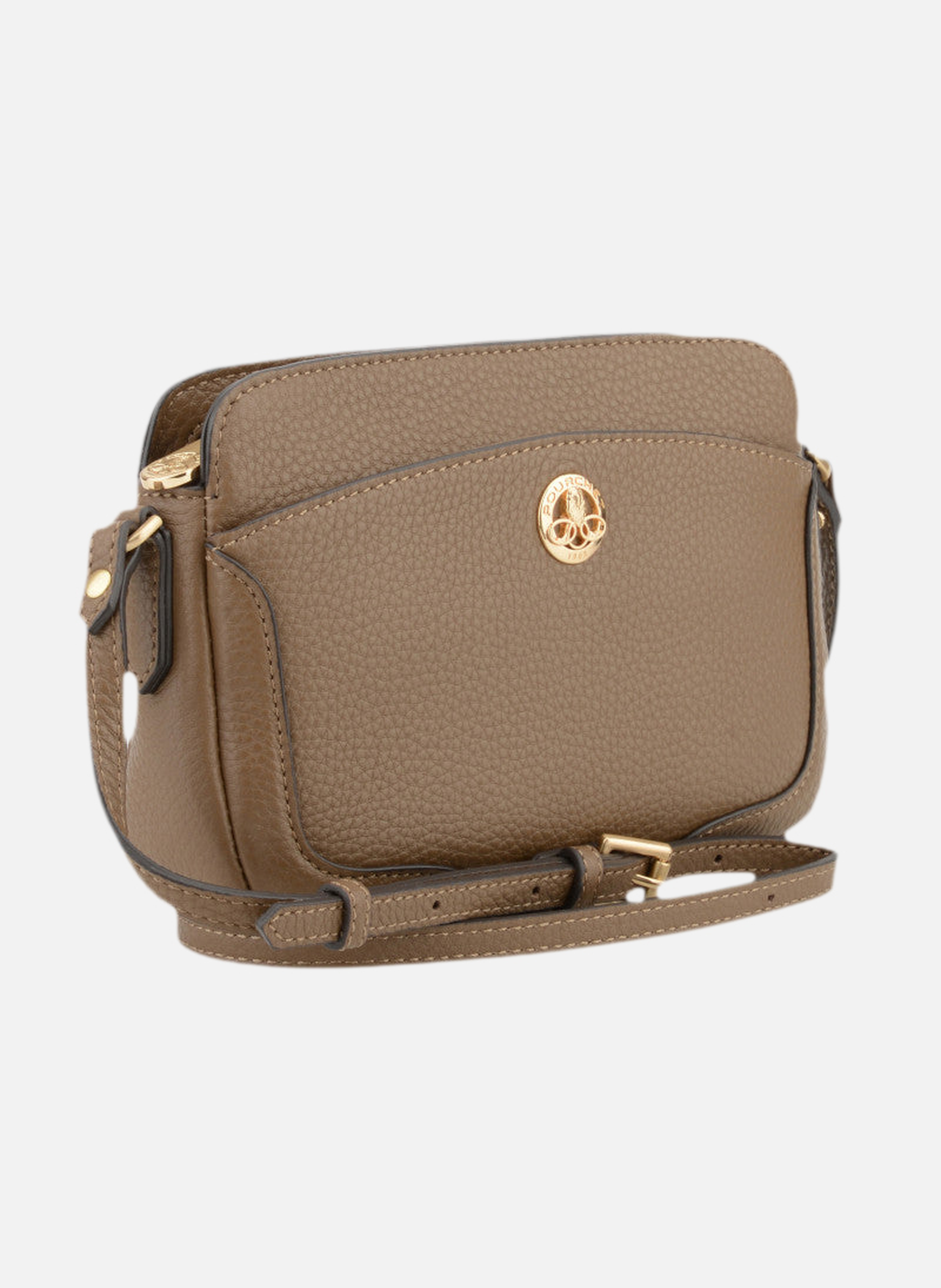 Image | sac cabas en cuir de vachette POURCHET Marron