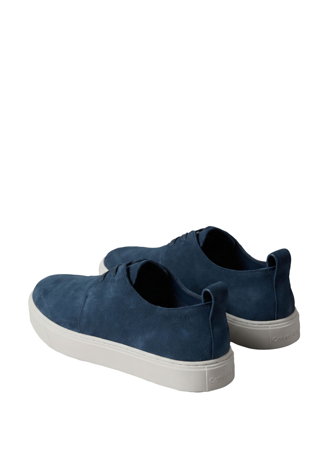 Derbies unies en cuir  CALVIN KLEIN Bleu