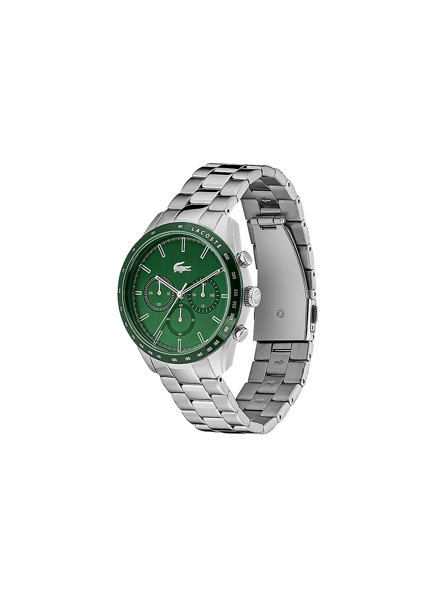 Montre quartz Boston en acier inoxydable LACOSTE MONTRES Vert