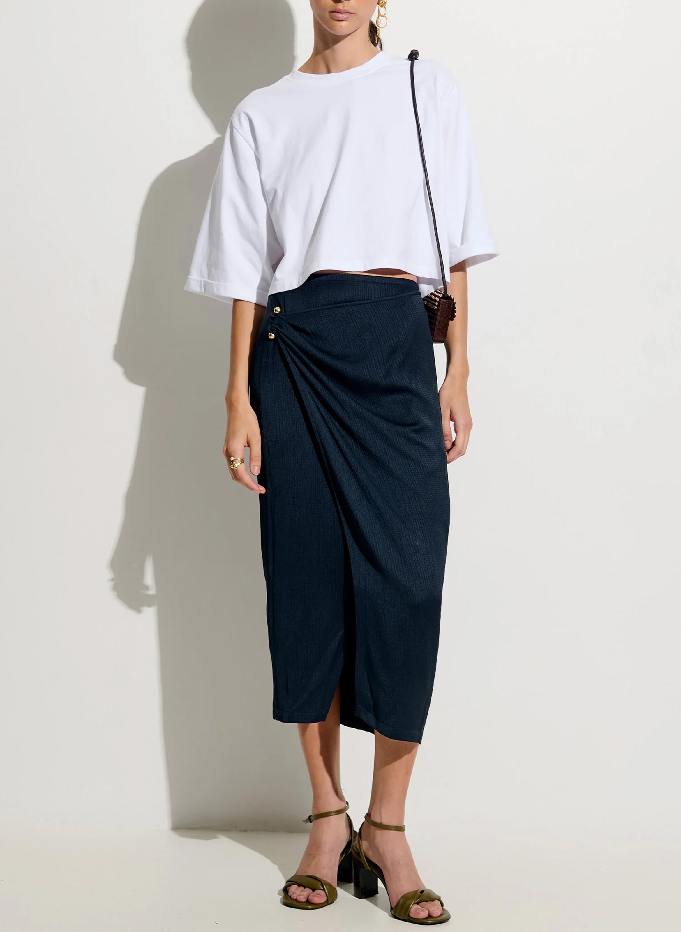 Chemise oversize col classique holly SESSUN Bleu