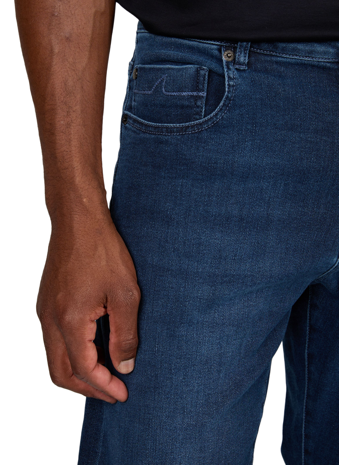 Slim fit jeans Armani Exchange XM000070 AF27185 PAUL & SHARK Blauw