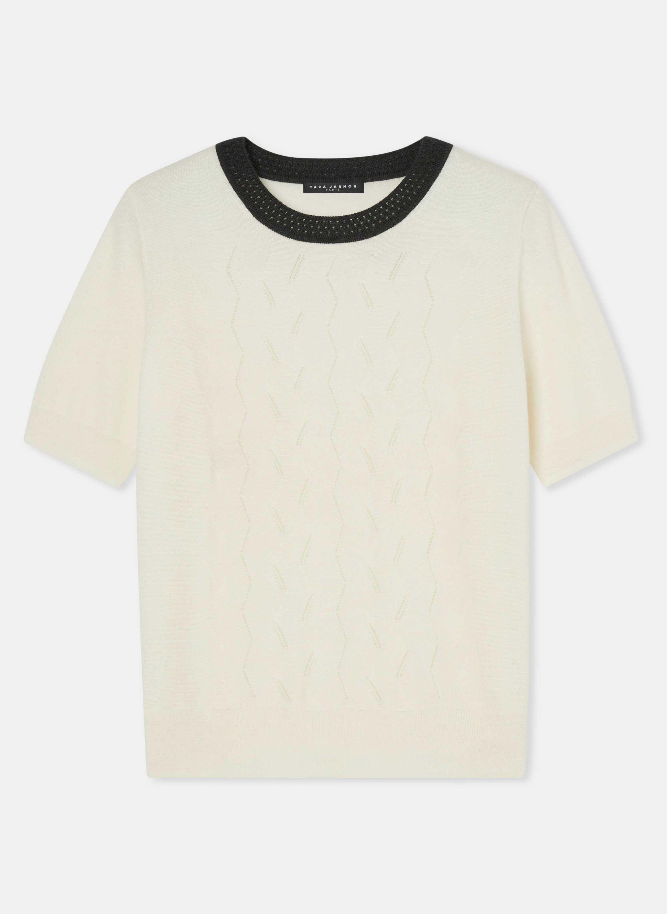 Pull pontaven TARA JARMON Blanc