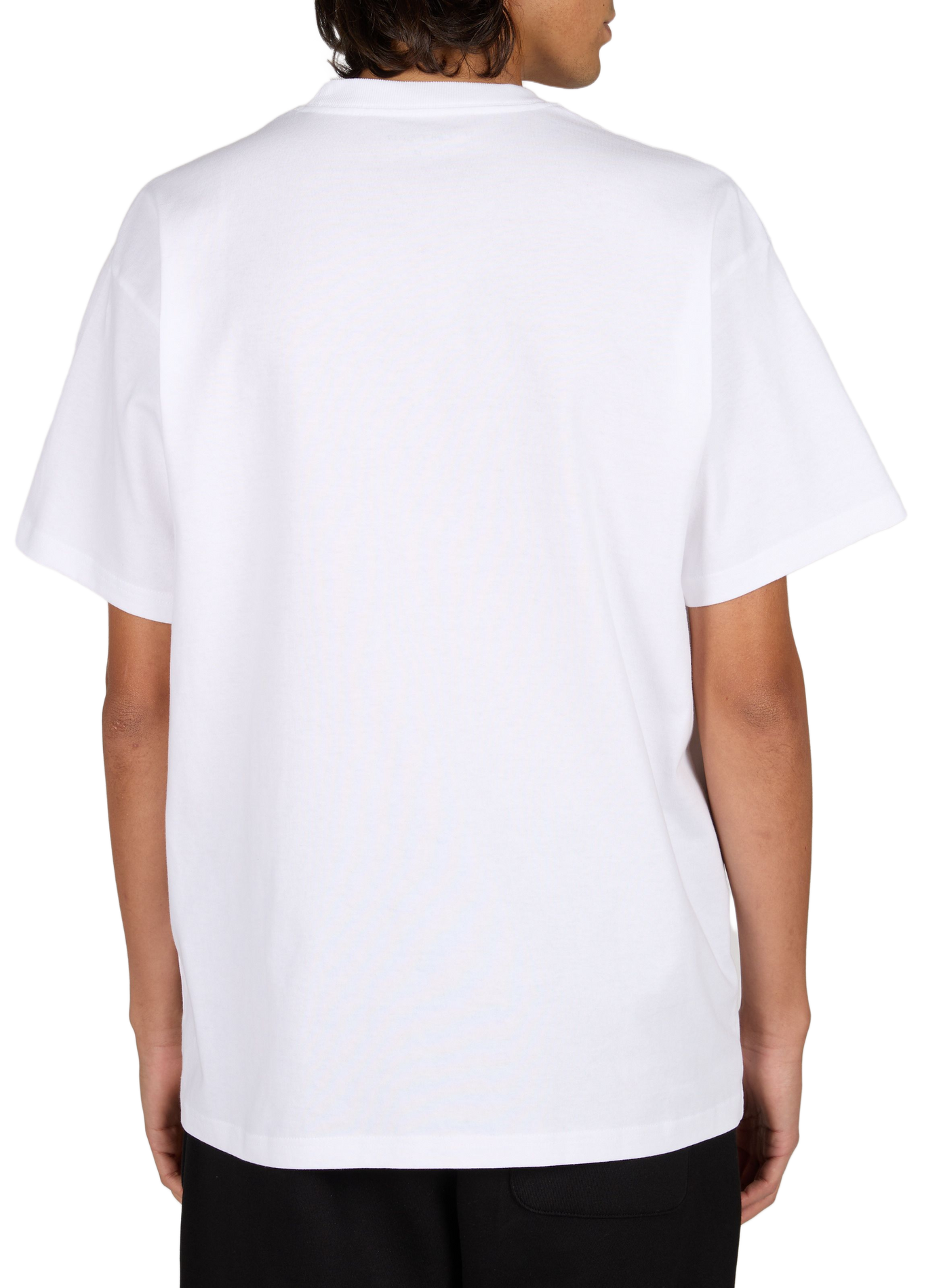 T-shirt col rond en coton bio CARHARTT WIP Blanc