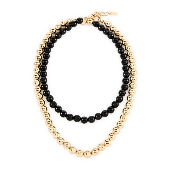 Collier en perles fantaisies Collier en perles fantaisies