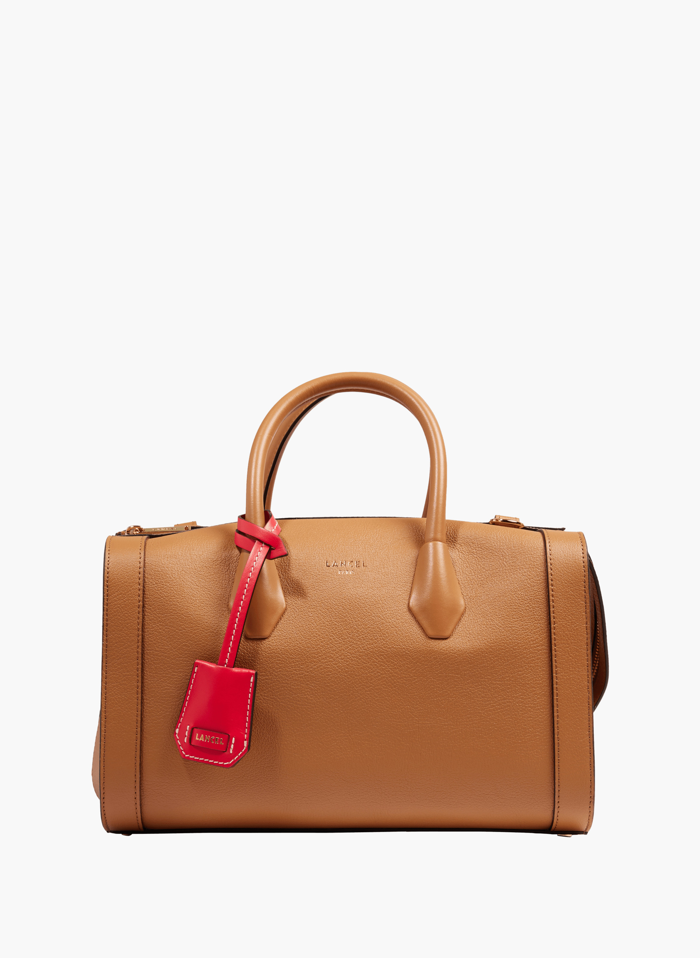Sac bowling m bcbg de lancel en cuir LANCEL Marron