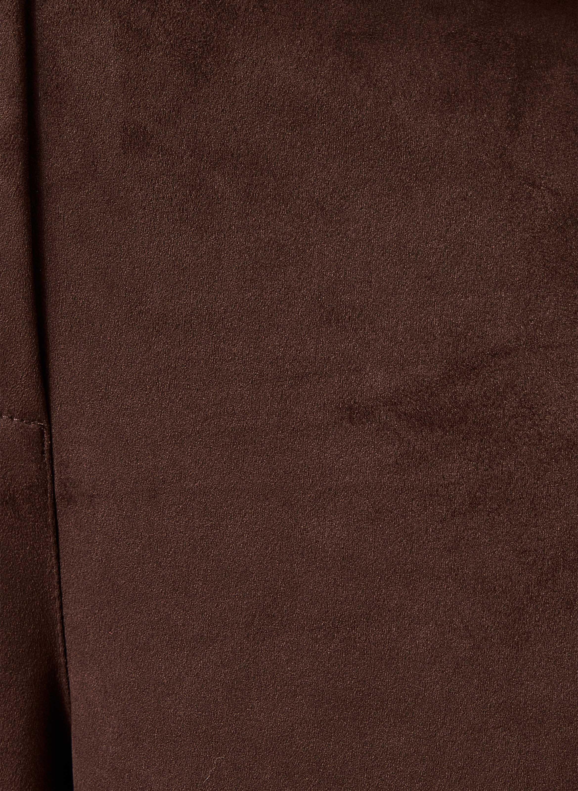 Wijde hoge taille broek LA FEE MARABOUTEE Bruin