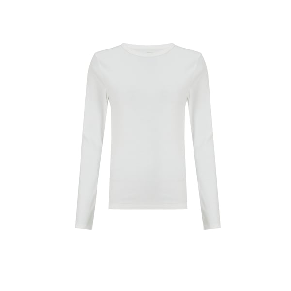 T-shirt côtelé en coton