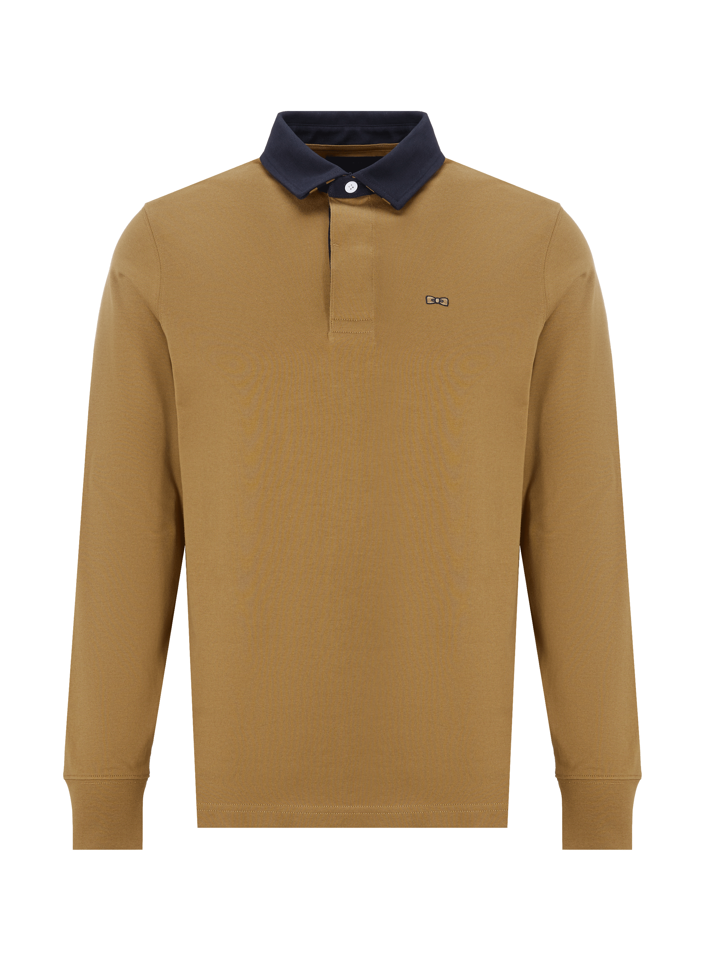 Polo manches longues en coton