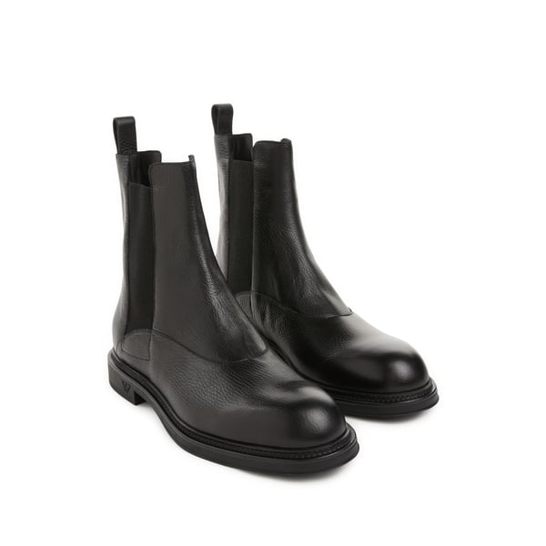 Bottines en cuir