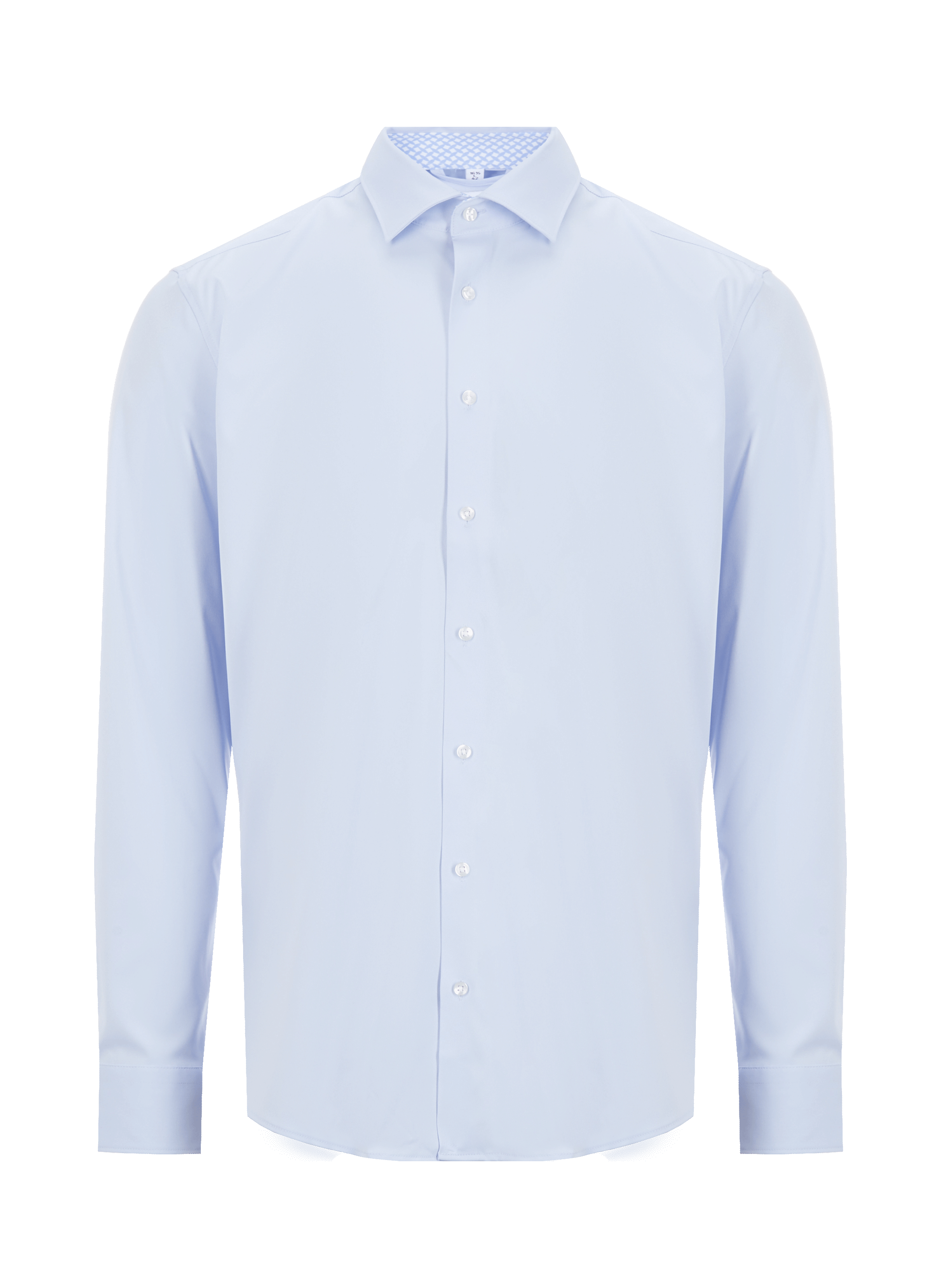 Plain cotton shirt  SEIDENSTICKER Blue