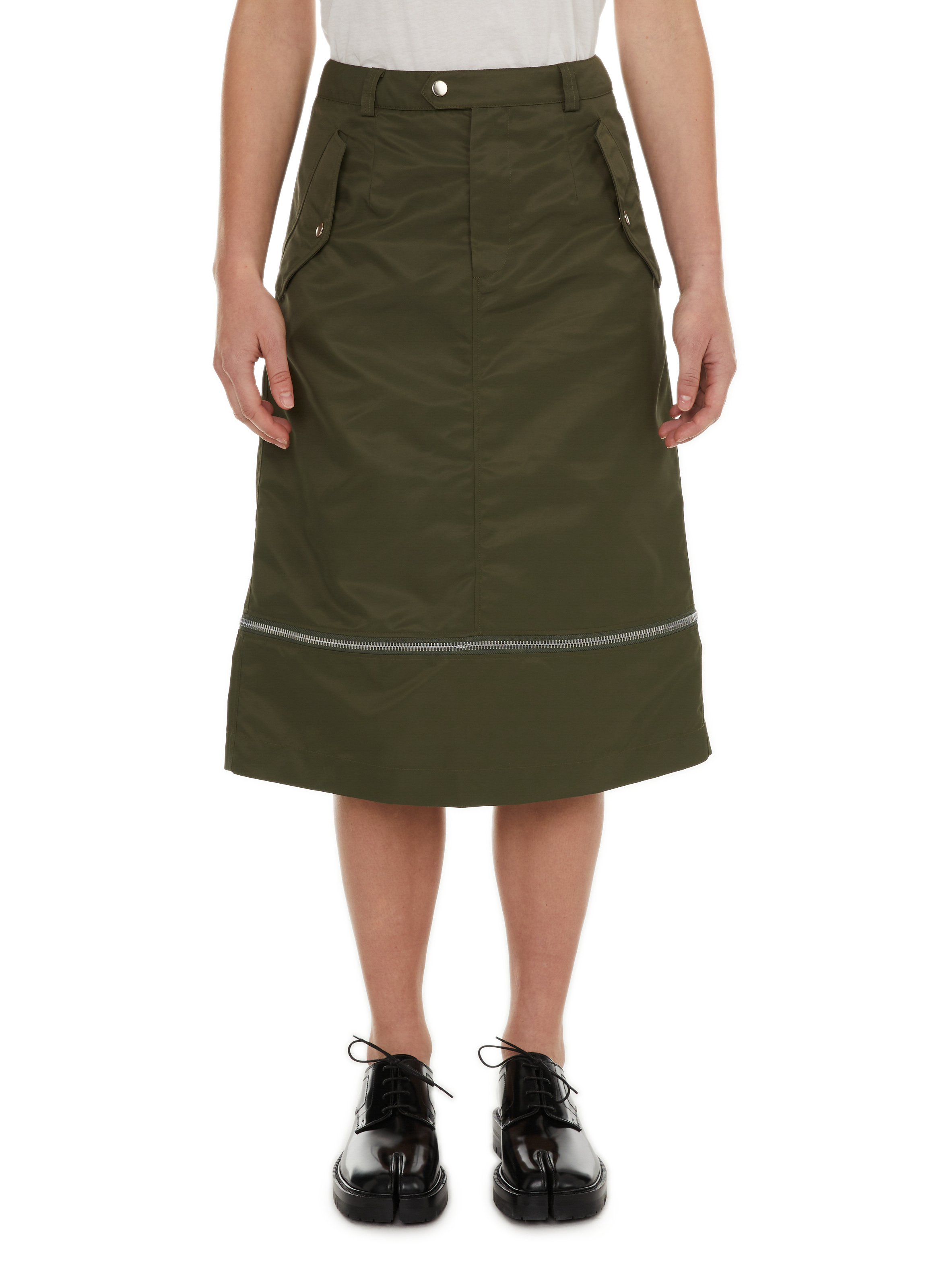 VAQUERA Plain skirt Green