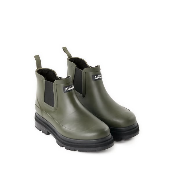 Aigle Rain Boot In Khaki