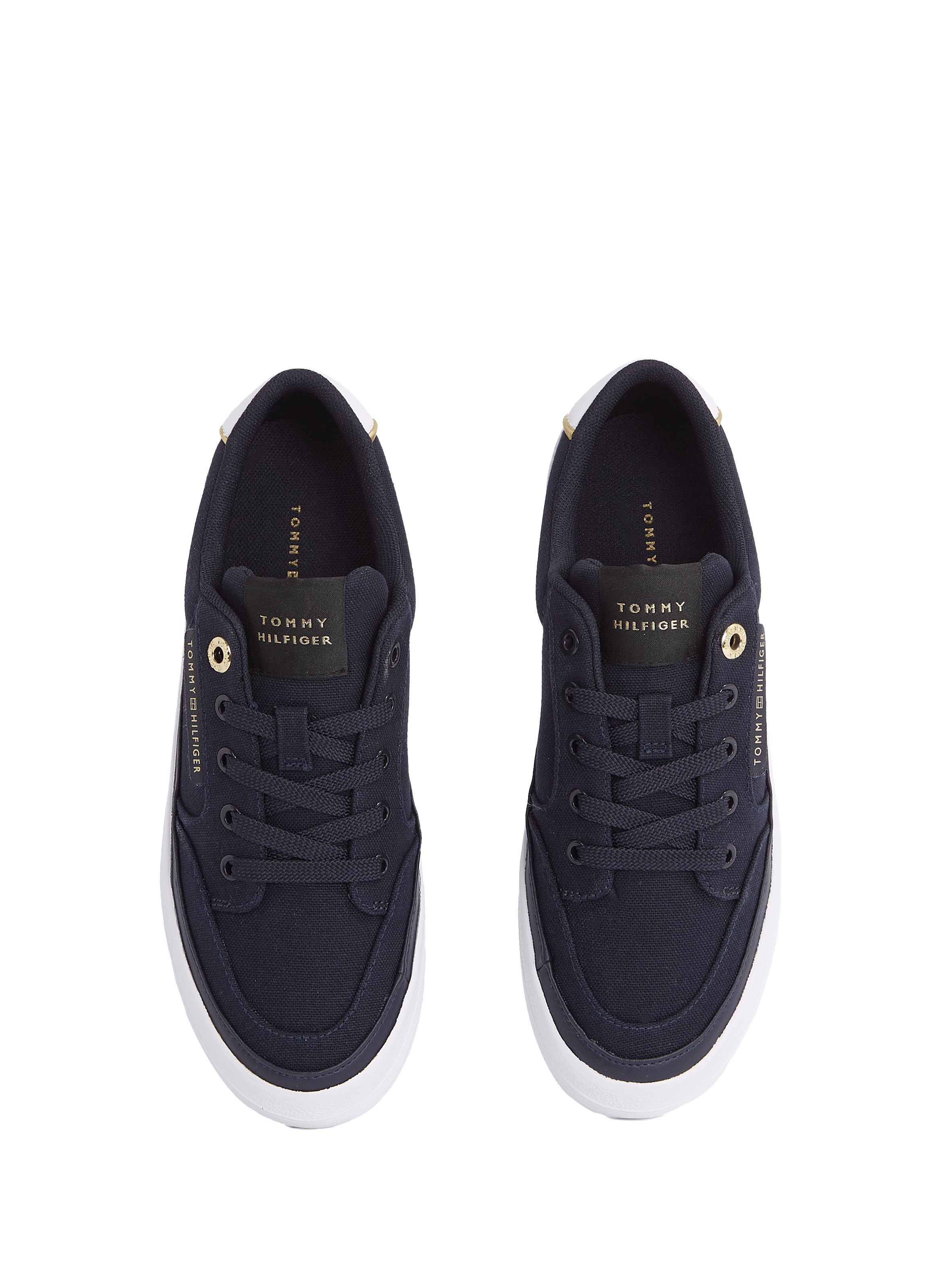 Baskets à bordures contrastées TOMMY HILFIGER Bleu