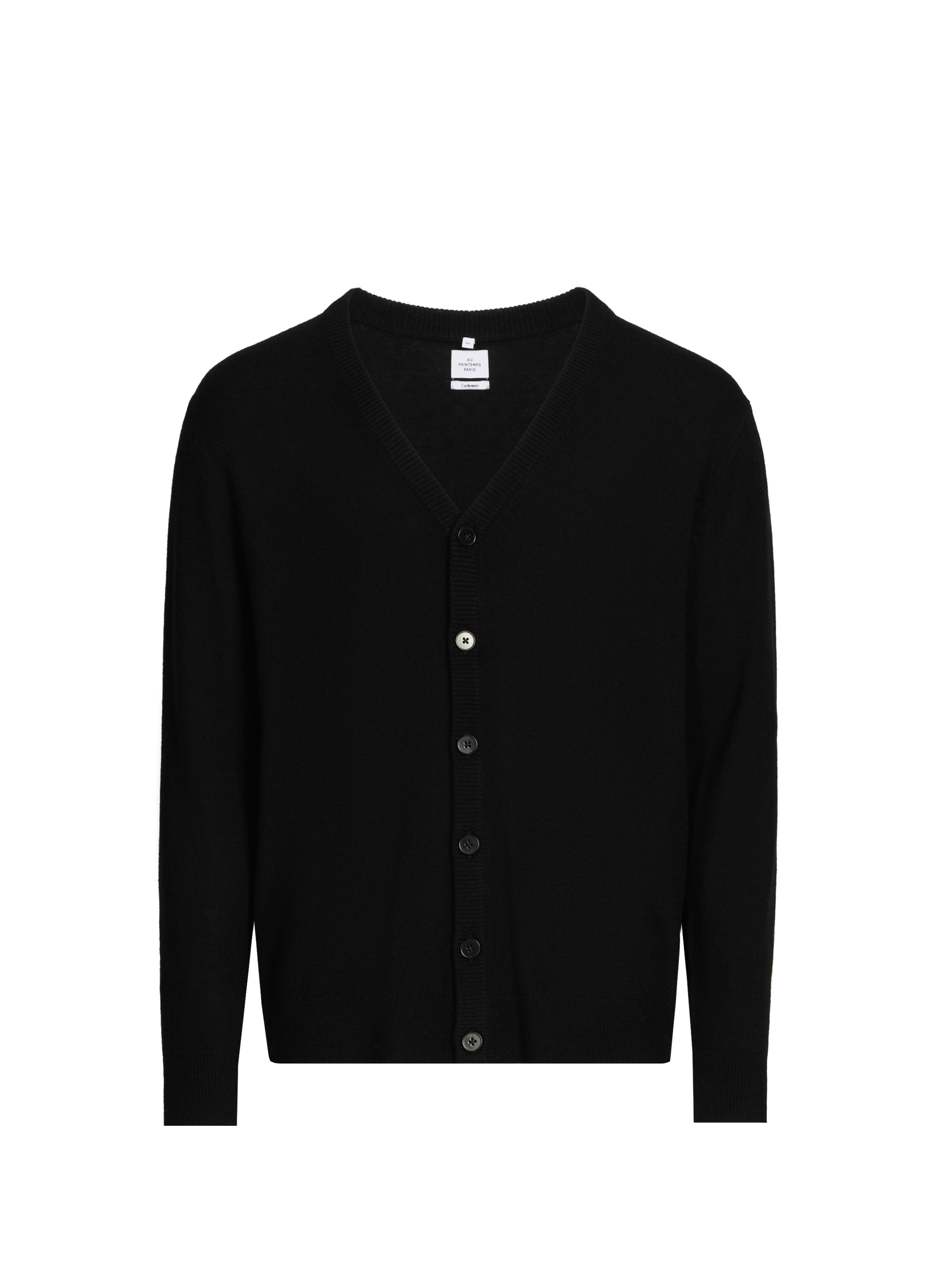 Cashmere cardigan Black
