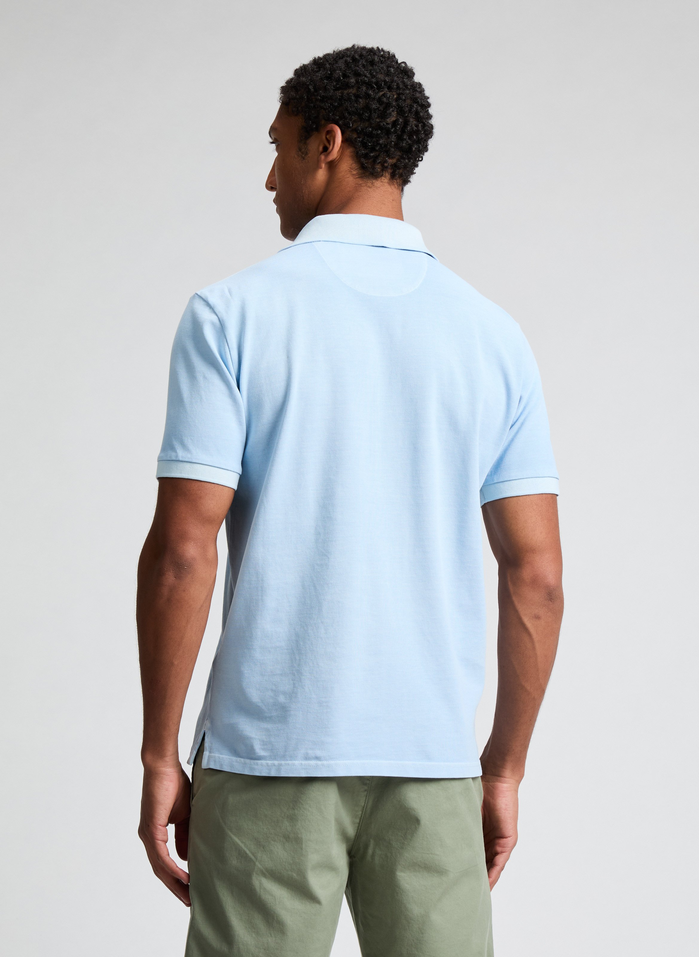 Polo en coton GANT Bleu