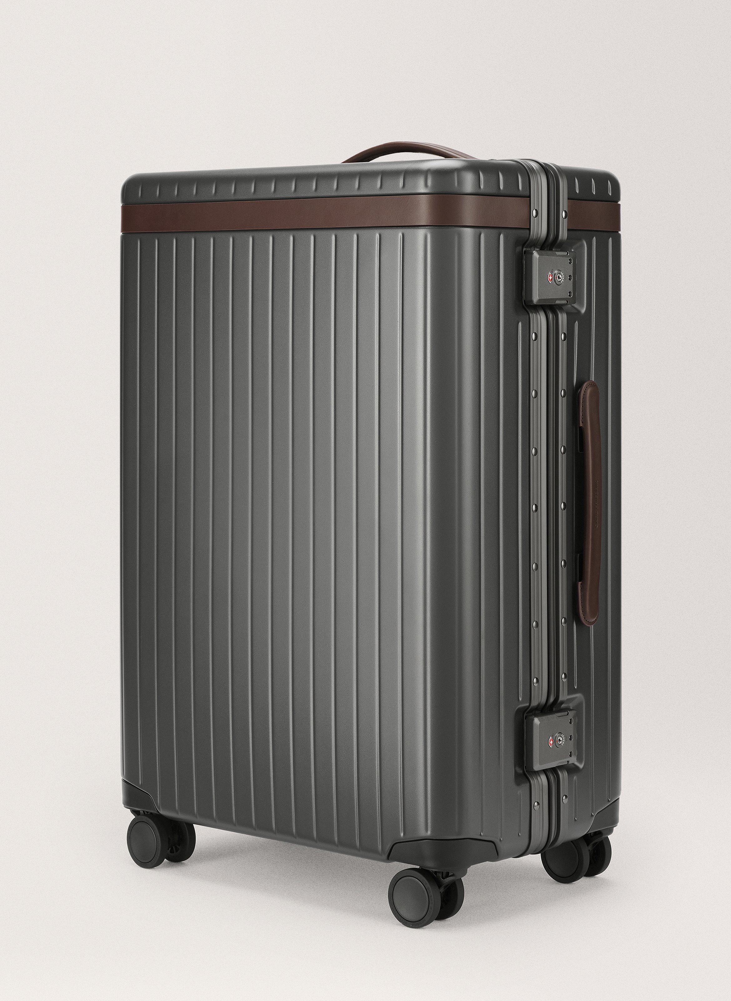 Valise 'the check-in' en polycarbonate CARL FRIEDRIK Gris