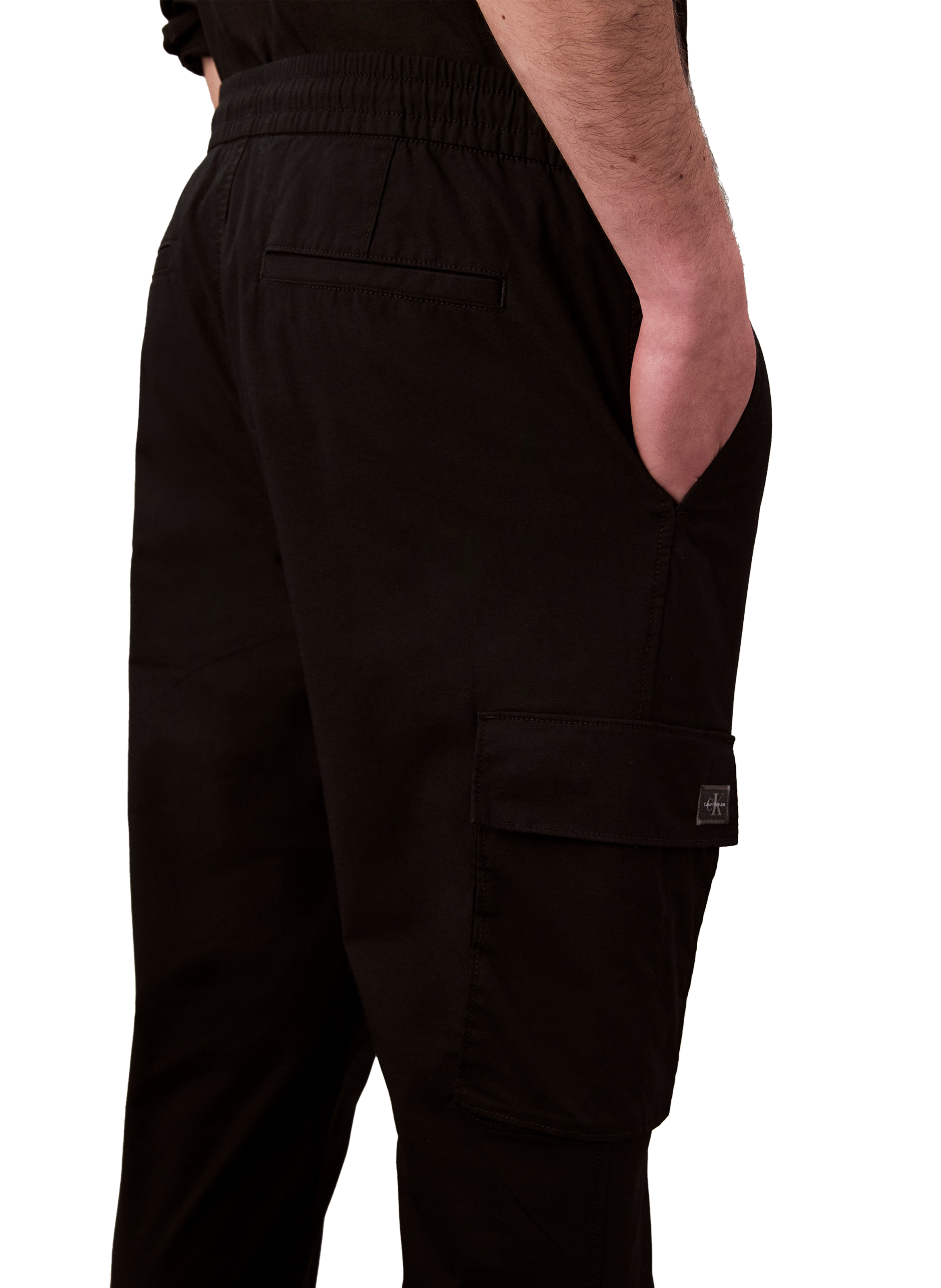 Pantalon cargo skinny CALVIN KLEIN Noir
