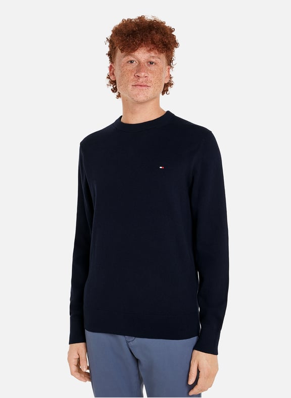 Pull col rond Bleu by TOMMY HILFIGER TOMMY HILFIGER Pull col rond Bleu