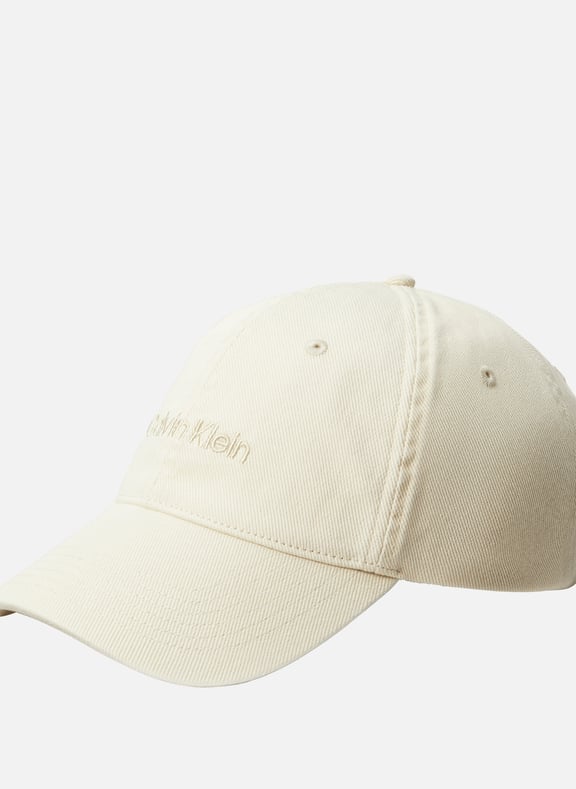 Casquette à logo Beige by CALVIN KLEIN CALVIN KLEIN Casquette à logo Beige