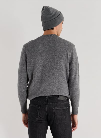 Plain beanie with fold-over cuff REPLAY Plain beanie with fold-over cuff REPLAY