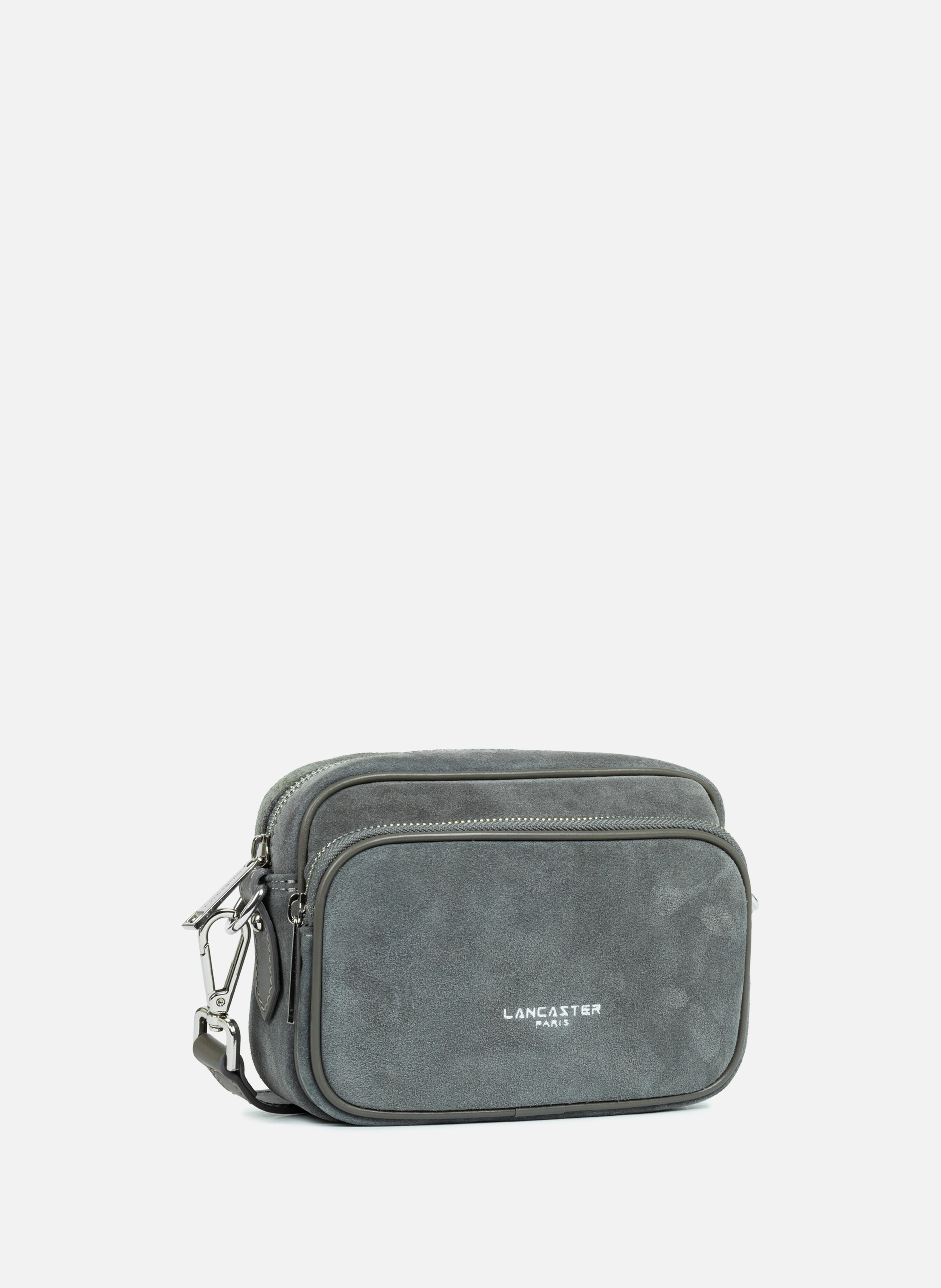 Crossbody bag - Suède LANCASTER Grey