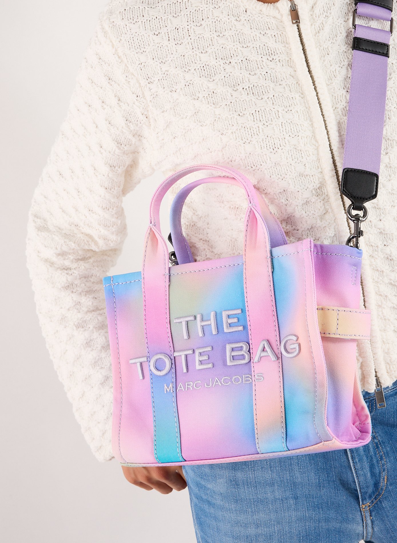 Sac cabas en coton  MARC JACOBS Multicolore