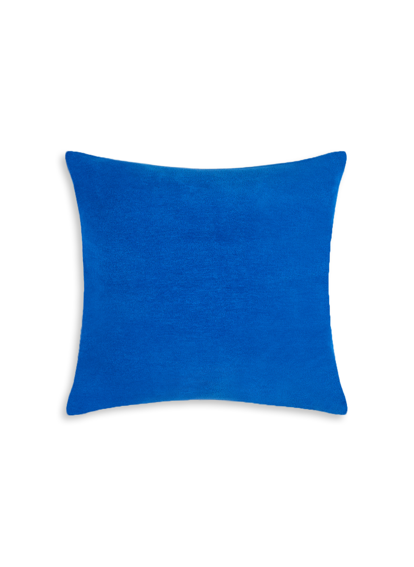 Housse de coussin en velours lisse AU PRINTEMPS PARIS Bleu