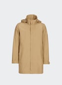 Parka imperméable à capuche rétractable  Osier