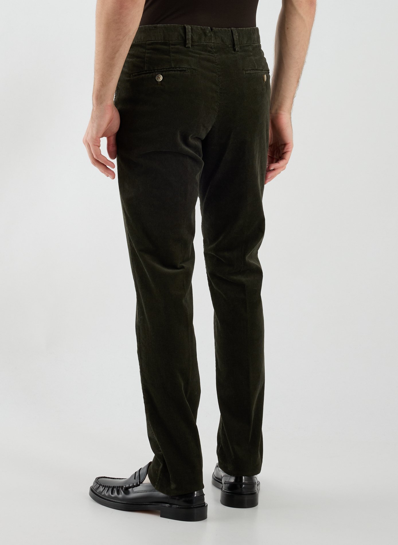 Cotton chino trousers HACKETT Green