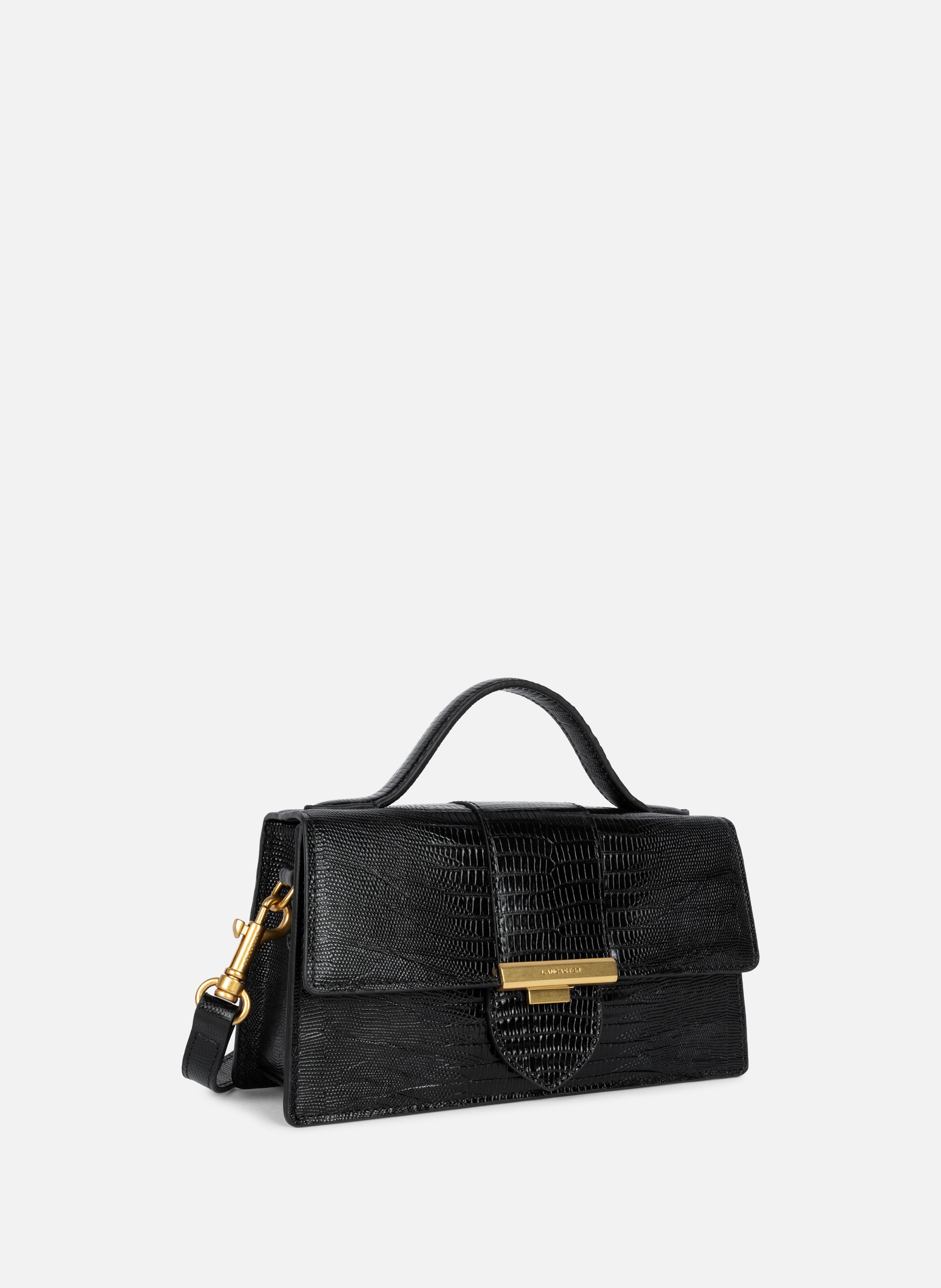 M handbag - Exo Ily LANCASTER Black