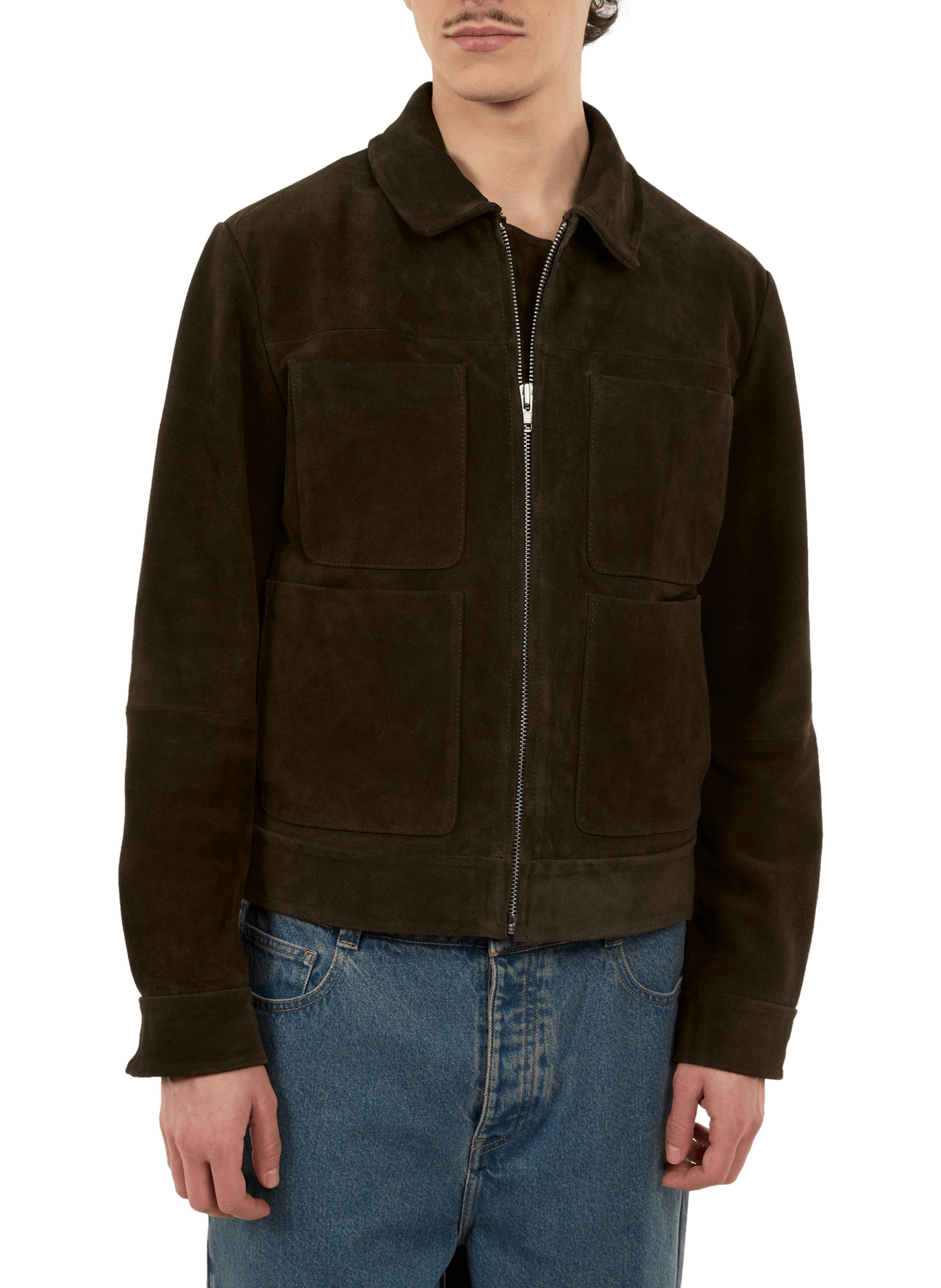 Blouson à poches plaquées Haura SAISON 1865 Marron