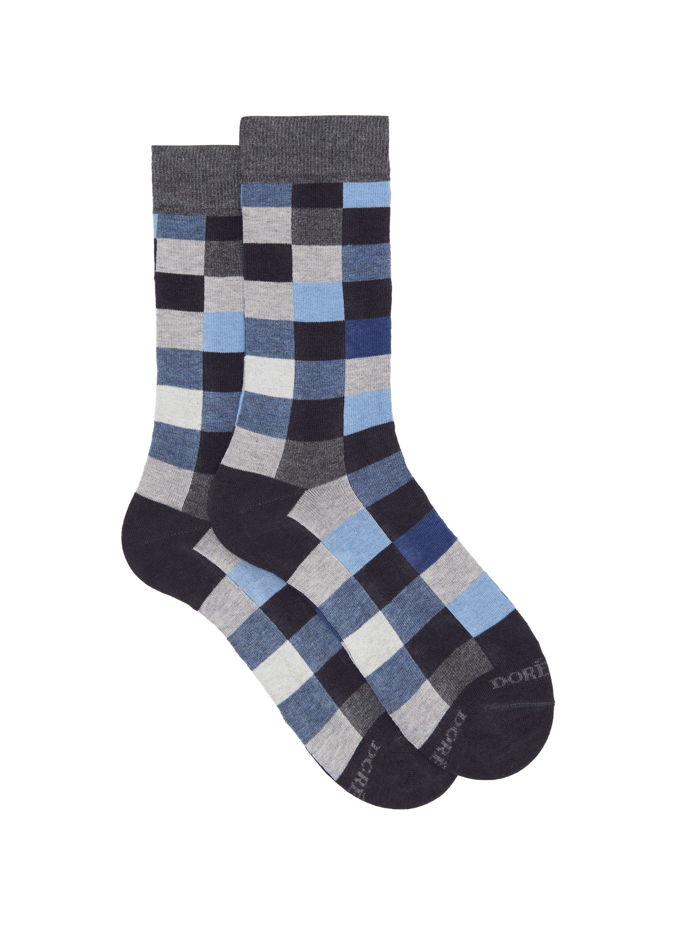 Printed cotton Socks DORÉ DORÉ Grey