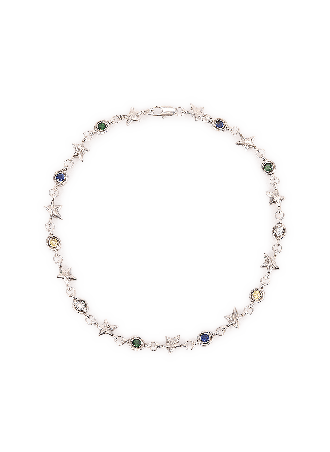 Collier Squadra en laiton TWO JEYS Argent