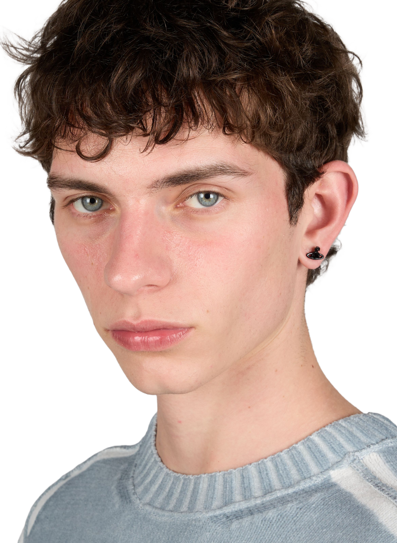 Unieke Nano oorbel VIVIENNE WESTWOOD Zwart