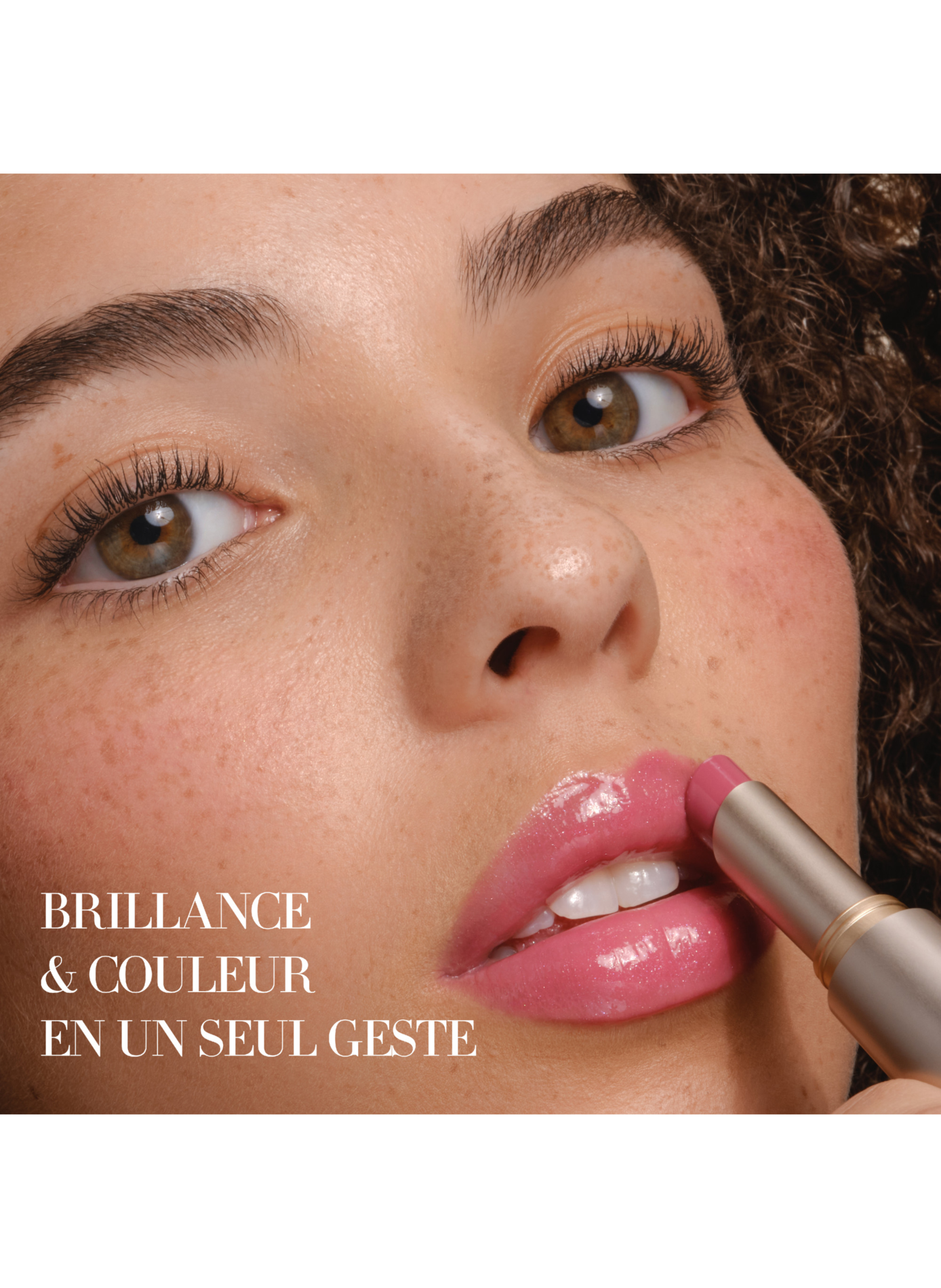 Prisma Glass Lip Balm intense color and shine ARMANI Crimson flash