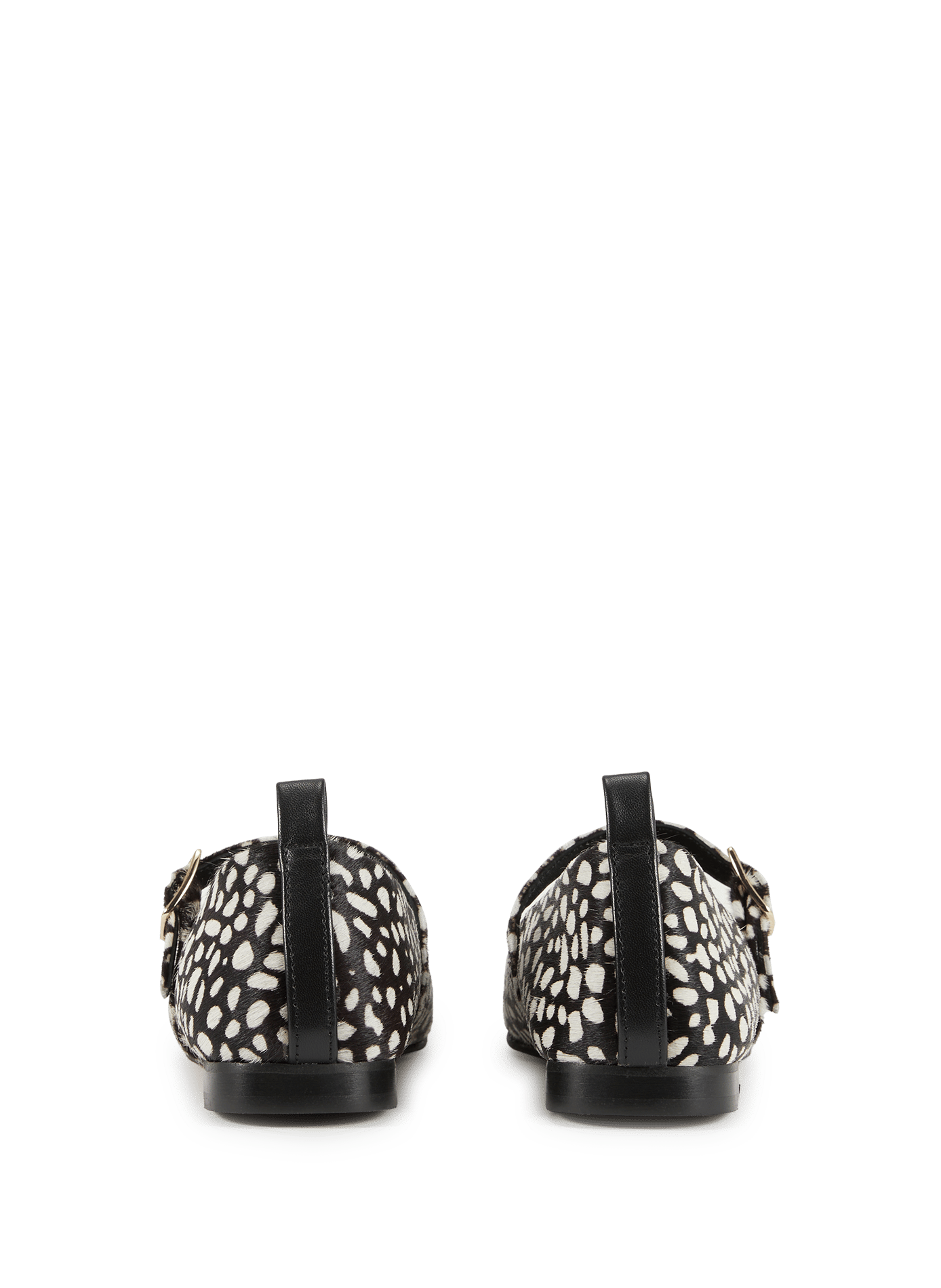 Cowhide leather patterned booties SAISON 1865 Multicolour