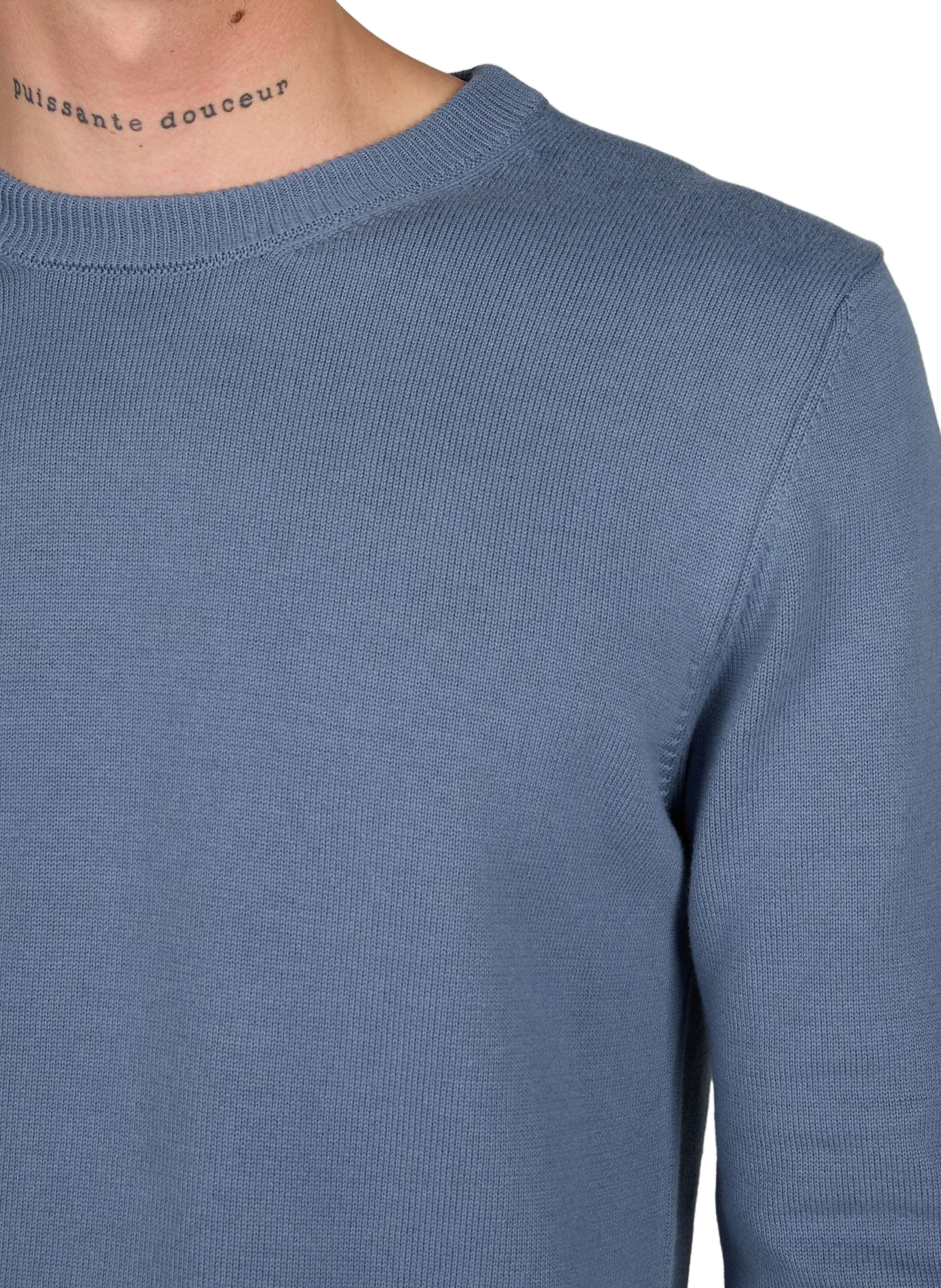 Cotton Hoton sweater AU PRINTEMPS PARIS Blue
