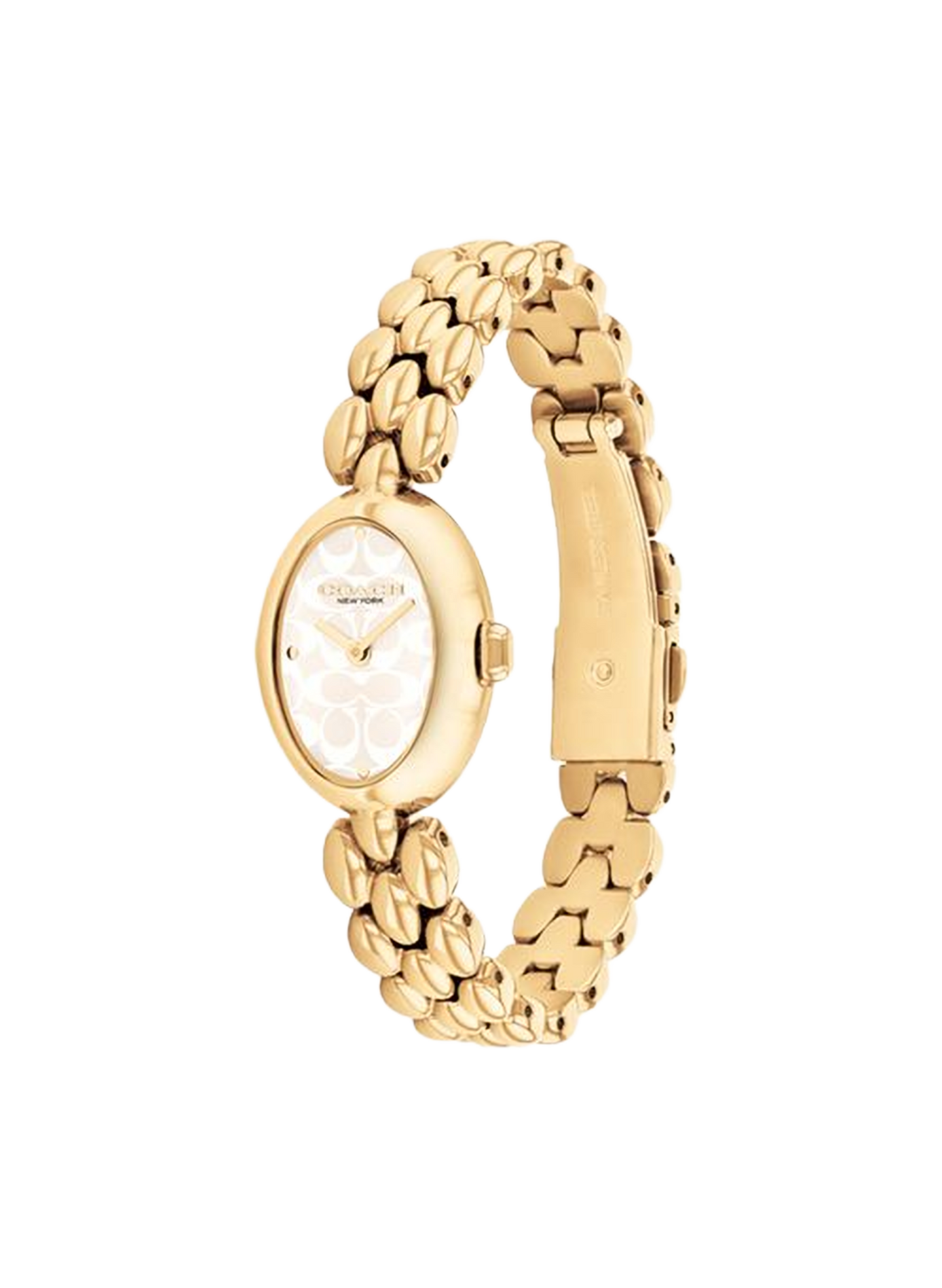 Montre quartz Sammy en acier inoxydable COACH MONTRES Doré