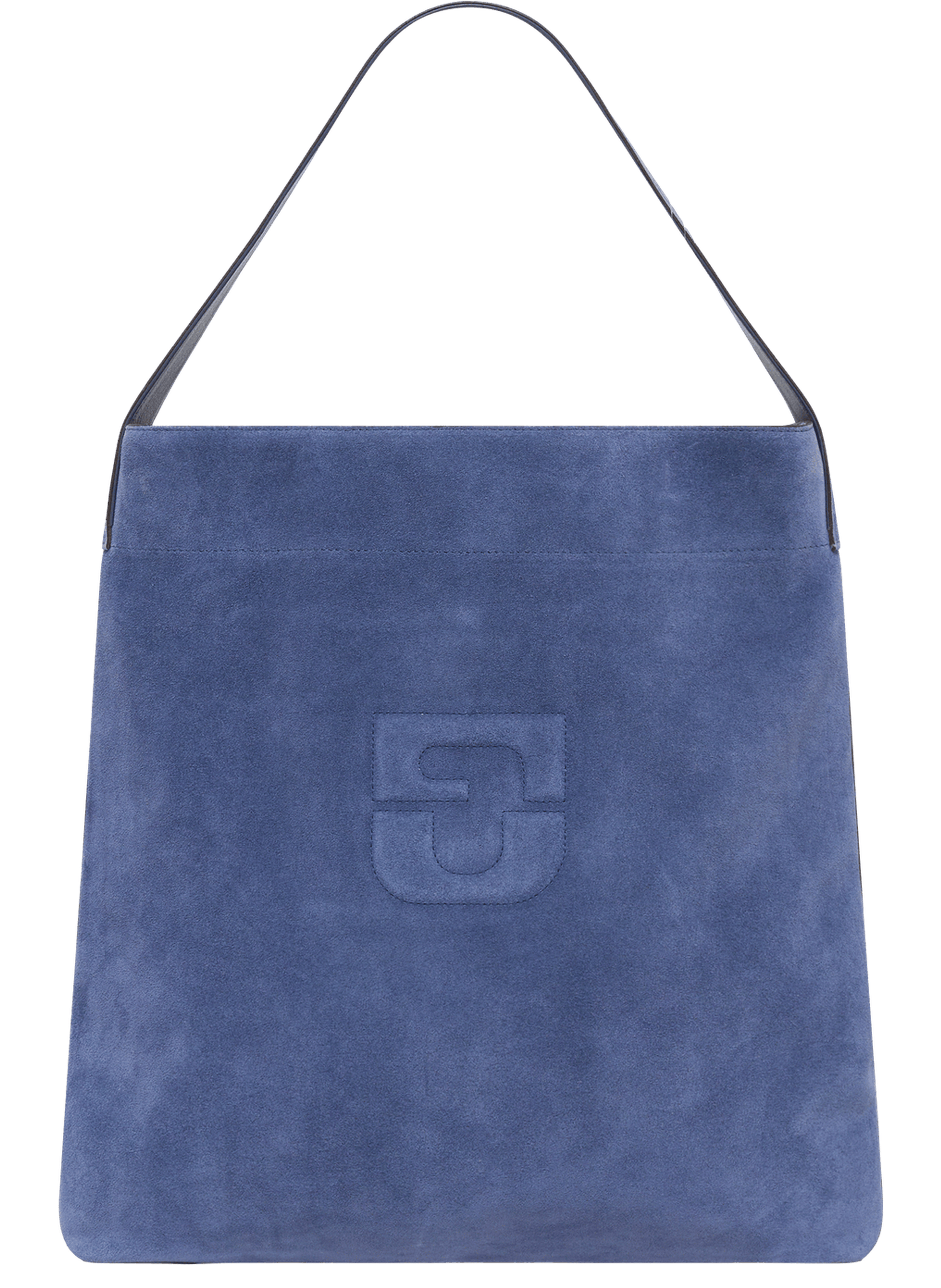 Sac en cuir velours - lady gd GERARD DAREL Bleu